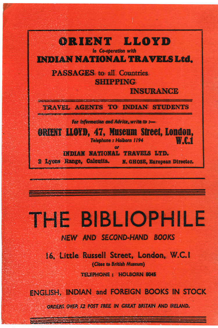Inside Cover - Adverts