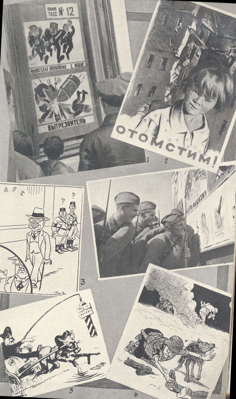 Soviet War Cartoons
